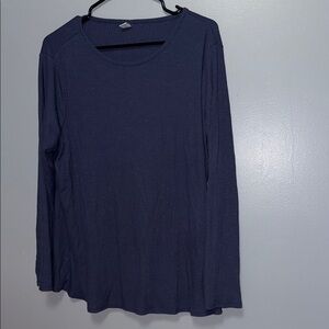 Old Navy Blue Women's Long Sleeve